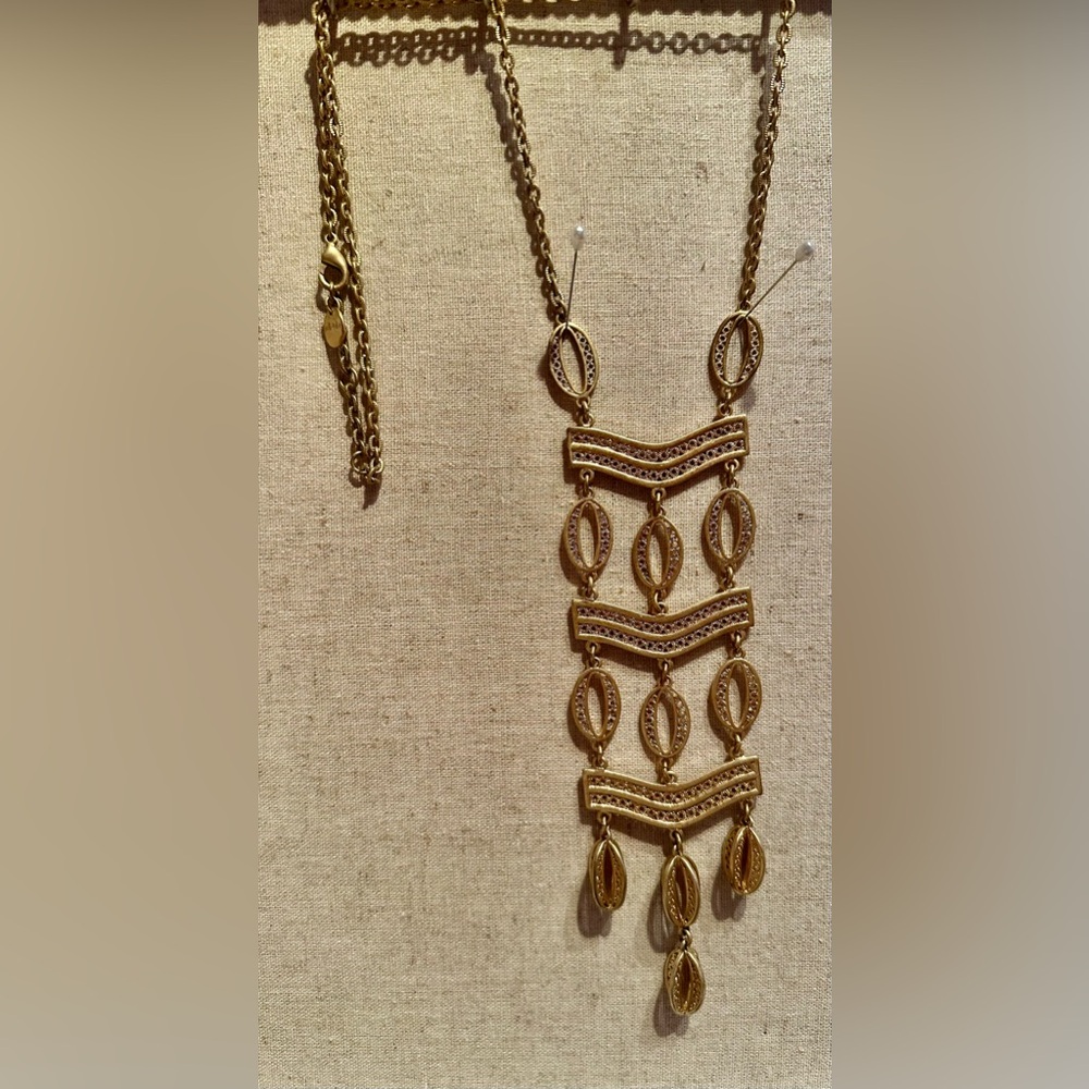 Stella & Dot Kimberly long statement necklace